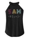 5 AM SQUAD Tri Rocker Cotton Tank