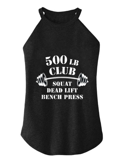 500 LB POUND CLUB ROCKER COTTON TANK