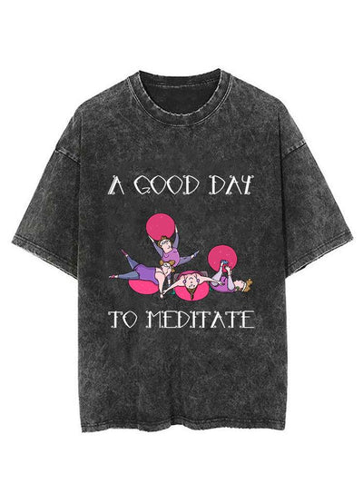 a good day to meditate Vintage Gym Shirt