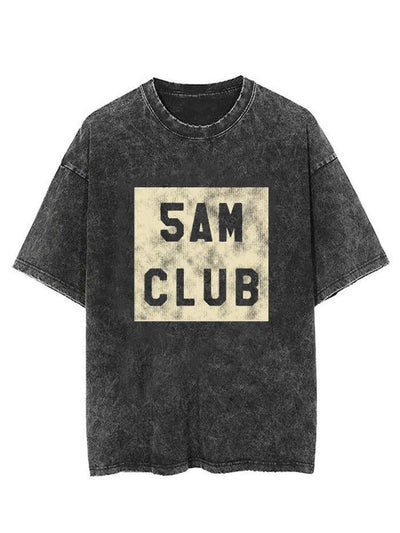 5AM CLUB Vintage Gym Shirt