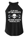 Add More Weights TRI ROCKER COTTON TANK