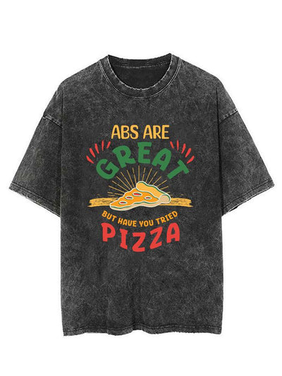 ABS are great pizza Vintage Gym Shirt