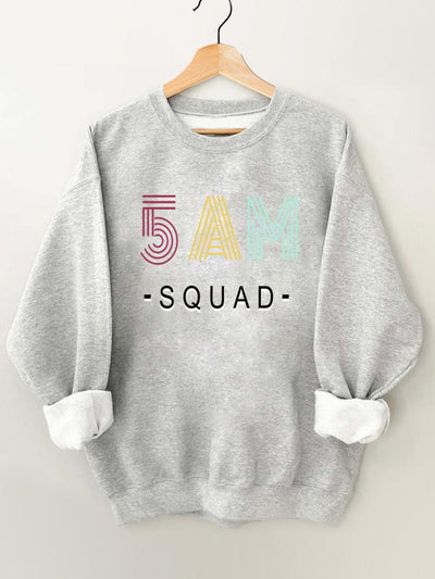 5AM Squad Club Vintage Gym Sweatshirt