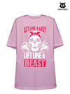 ACT LIKE LIFT LIKE A BEAST Loose fit cotton  Gym T-shirt