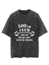 500 LB POUND CLUB  VINTAGE GYM SHIRT