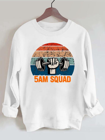 5AM Squad Gym Sweatshirt