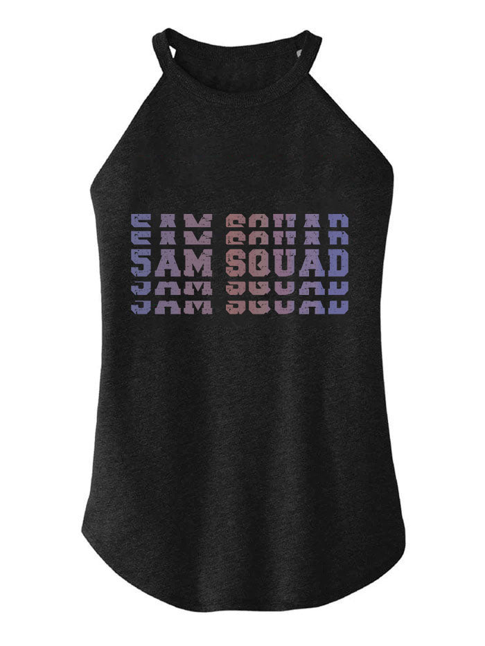 5am Workout Squad TRI ROCKER COTTON TANK